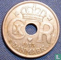 Denmark 10 øre 1933