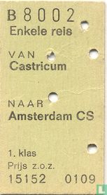19771230 Single trip from Castricum to Amsterdam CS