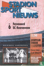 SC Heerenveen programmes de matchs catalogue