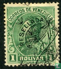 Simon Bolivar mit Aufdruck