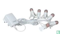 Six Led Light Cord With 4.5V Adaptor