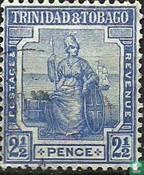 Britannia seated