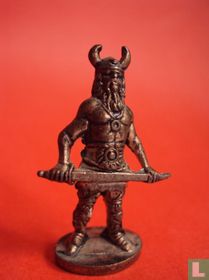 Viking with sword (copper)