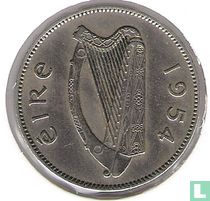 Irlande 1 shilling 1954