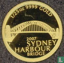 Australië 5 dollars 2007 (PROOF - type 2) "75th anniversary of Sydney Harbour Bridge"