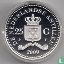 Antilles néerlandaises 25 gulden 2000 (BE) "Summer Olympics in Sydney"