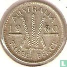Australia 3 pence 1960
