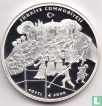 Turquie 40 yeni türk lirasi 2008 (BE) "Art miniature"