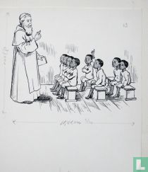 Originele tekening H. Ramaekers (tekenaar van Wipneus en Pim)