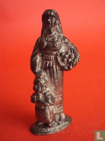 Wikinger-Frau mit Kind