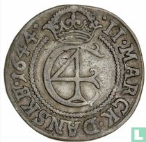 Denmark 2 marck 1644