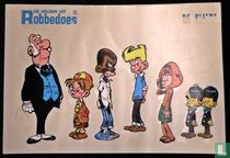 Glasstickers De helden uit Robbedoes 10