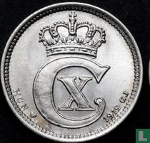Denmark 10 øre 1919