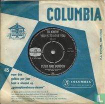 To Know You Is to Love You 