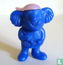 Koala avec une palette de peintres