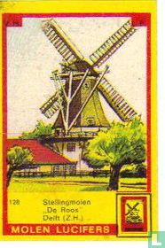 Stellingmolen "De Roos" Delft (Z.H.)