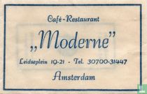 Café Restaurant "Moderne"