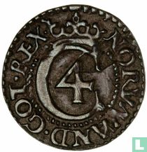 Denemarken 1 hvid 1618 (zonder jaartal)