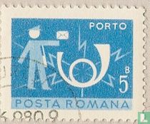 Postman and postal Horn