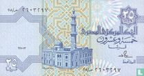 Egypte 25 piastres, 20 Janvier
