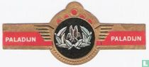 Logos von Fluggeschellschaften NF (Paladijn,  Flügel 11 mm) zigarrenbänder katalog
