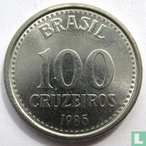 Brésil 100 cruzeiros 1985