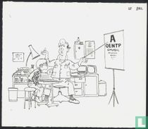 'Bril'-Originele tekening voor een illustratie uit een kinderboek