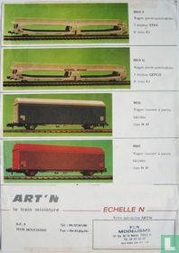 Art'N catalogue de trains miniatures
