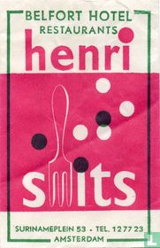 Belfort Hotel Restaurant Henri Smits