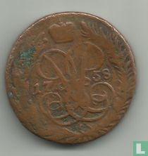 Russia 2 kopeks 1758 (reticulated edge)