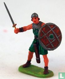 Warrior with sword and shield 
