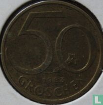 Austria 50 groschen 1983