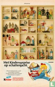 Cut ad 'With Kindersurprise on a treasure hunt'
