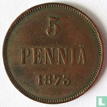 Finland 5 penniä 1873