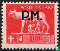 Imperiale-Serie mit Aufdruck P.M.