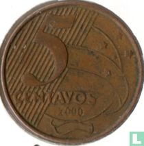 Brazil 5 centavos 2000