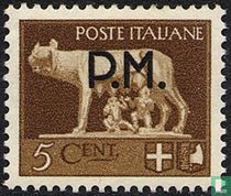 Imperiale-Serie mit Aufdruck P.M.