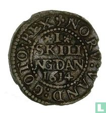 Denemarken 1 skilling 1614