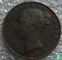 United Kingdom 1 farthing 1847