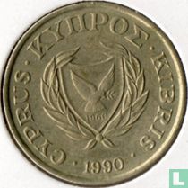 Chypre 10 cents 1990