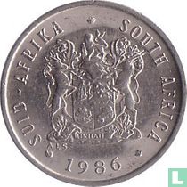 Afrique du Sud 5 cents 1986