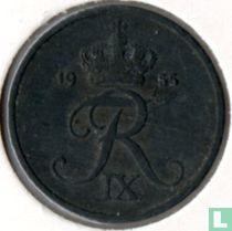 Denemarken 2 øre 1955