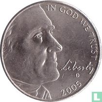 Verenigde Staten 5 cents 2005 (D) "American bison" kopen