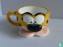 Marsupilami soepkom met losse voet