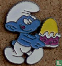 (Smurf met Paasei)