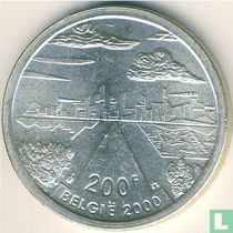 België 200 francs 2000 "The city"