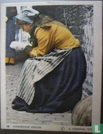 armoedige vrouw