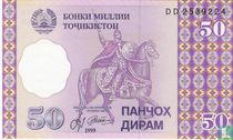 Tadschikistan 50 Diram
