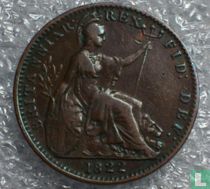 Verenigd Koninkrijk 1 farthing 1822