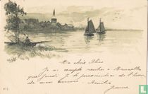 Horizon met scheepjes